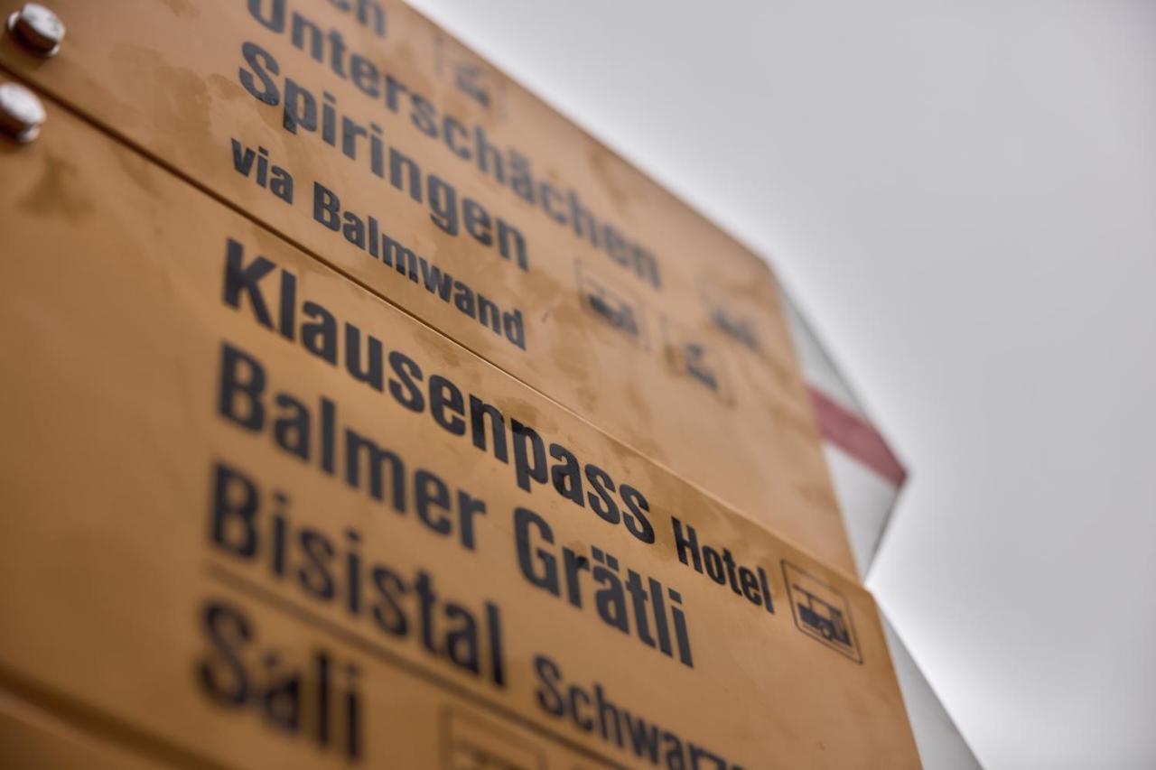 Hotel Klausenpass Unterschächen Exterior foto